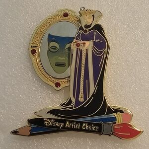 Disney Evil Queen Artist Choice Princess Ball Pin Event Snow White Villain WDW